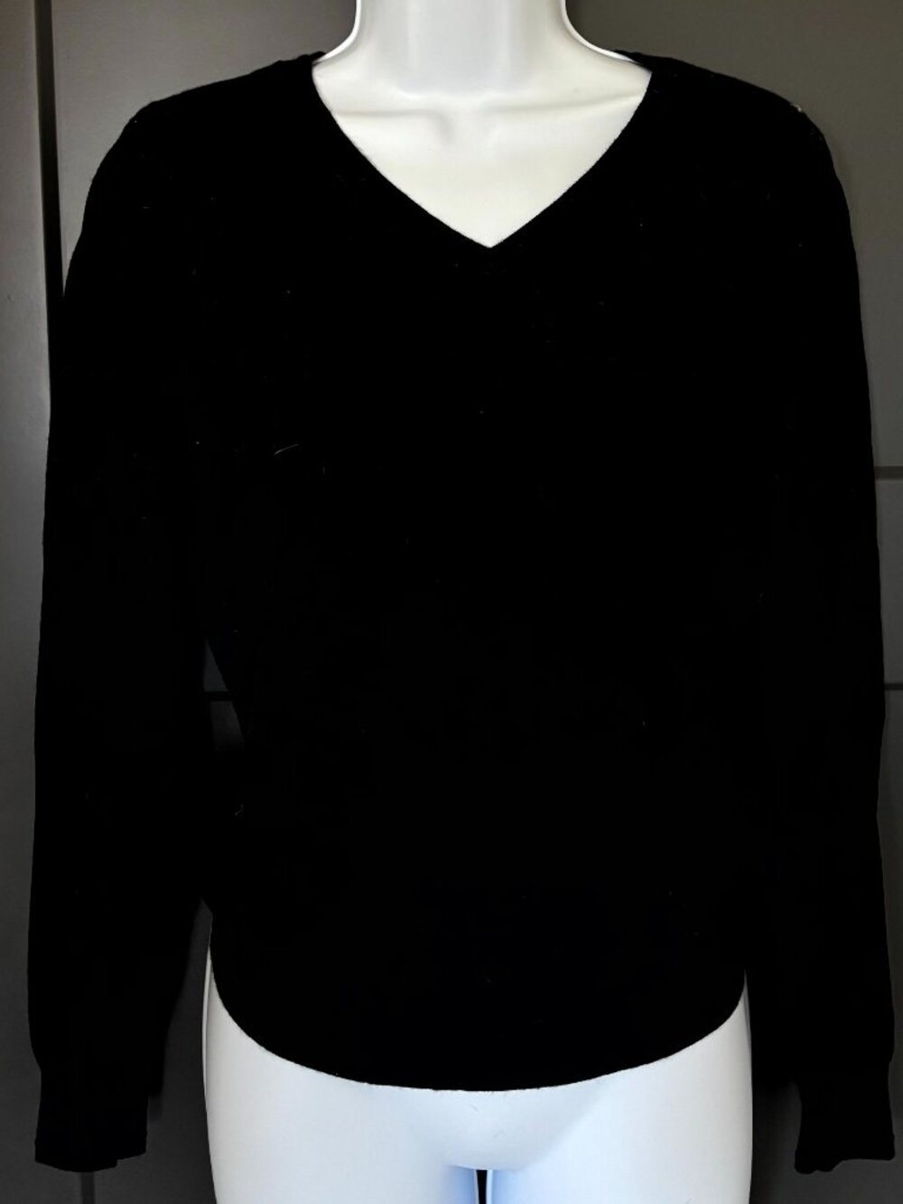Banana Republic Classic Black V-Neck Sweater